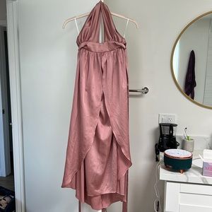 Blush pink, bridesmaid dress, BRAND NEW (never worn), in XS or 2-4.